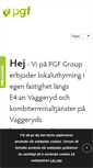 Mobile Screenshot of pgf.se